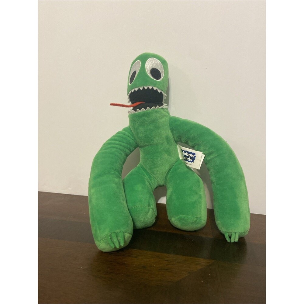 Rainbow Friends Green Plush Collectible Figure Stuffed Toy